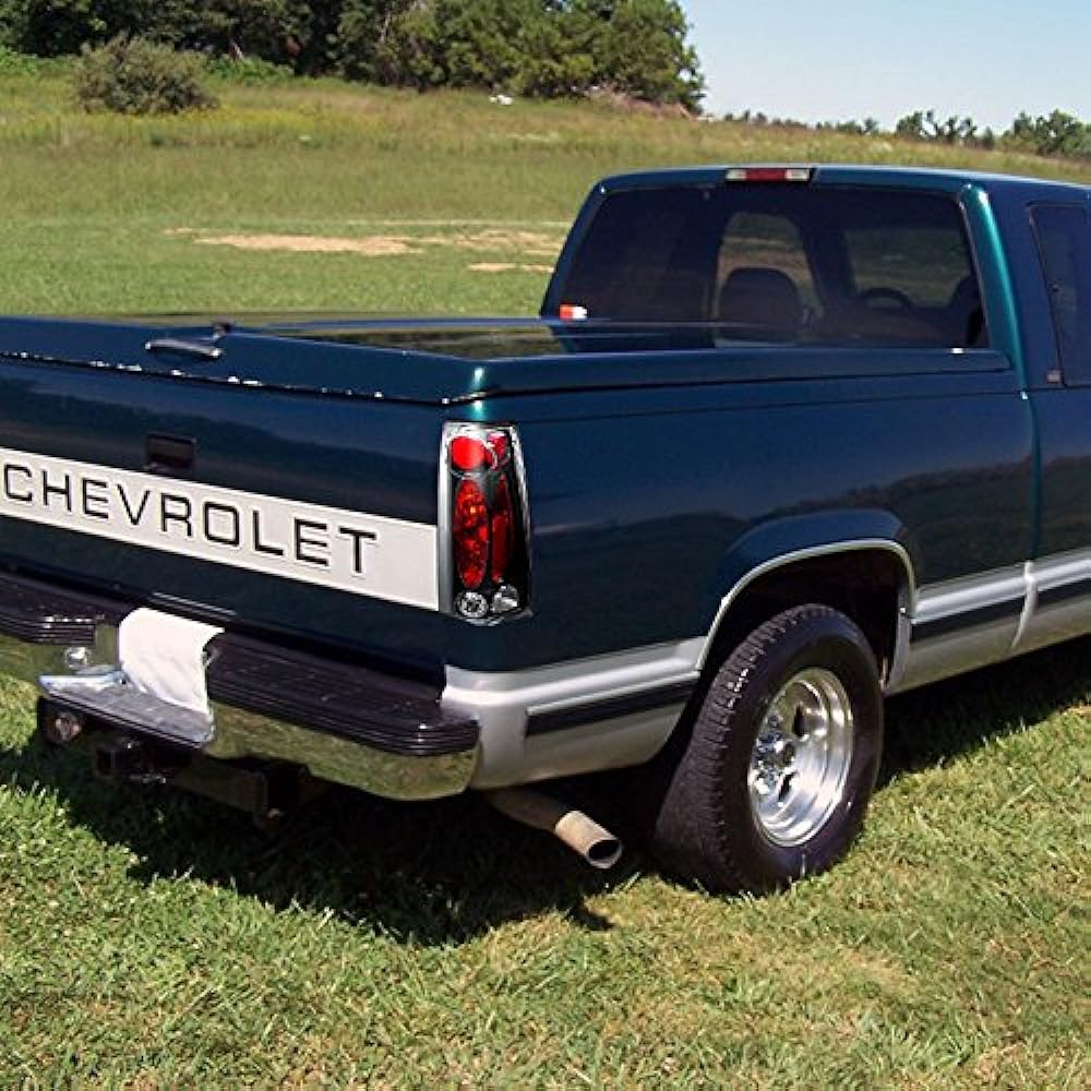 SPEC-D TUNING LT-C1088JM-TM GMC/CHEVY C/K 1500 2500 3500 Pickup Black Alteza Tail Light