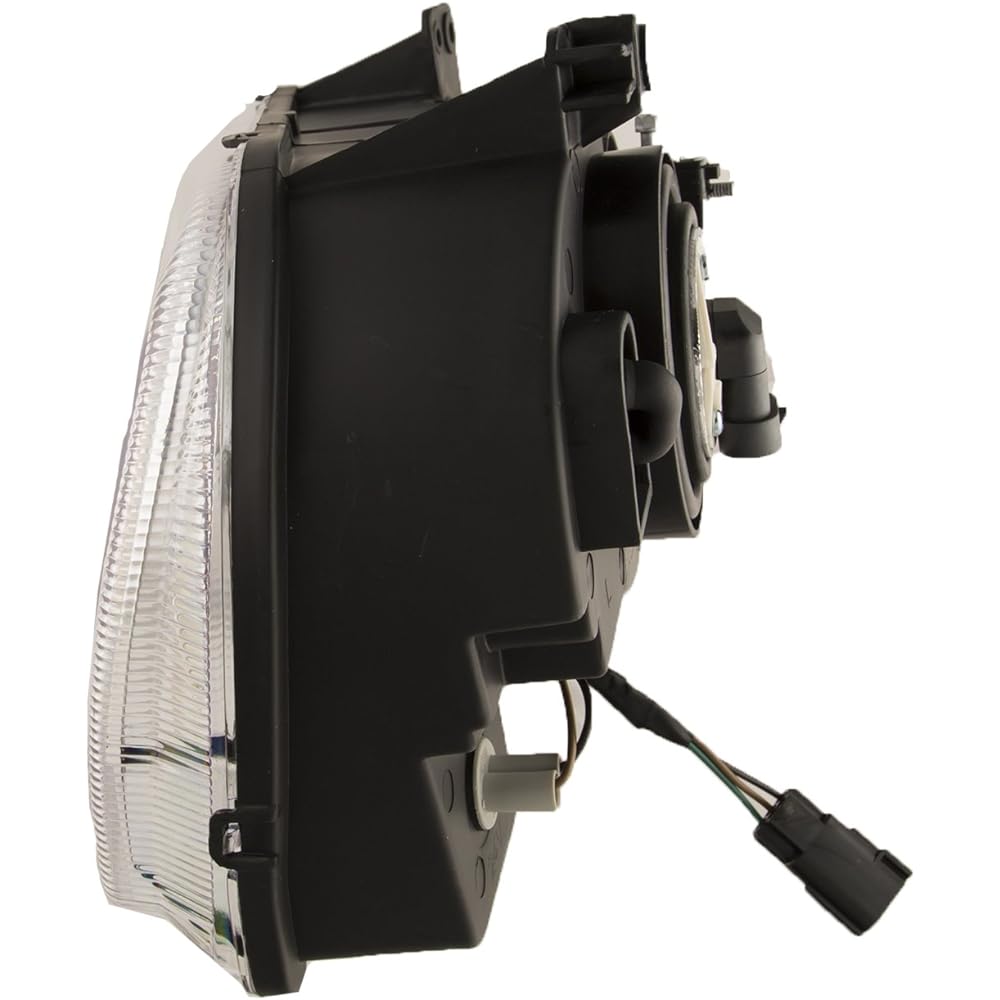 HEADLIGHTSDEPOT Chrome Housing Halogen Headlight Chrysler 300 2005-2010 With left driver side headlamp