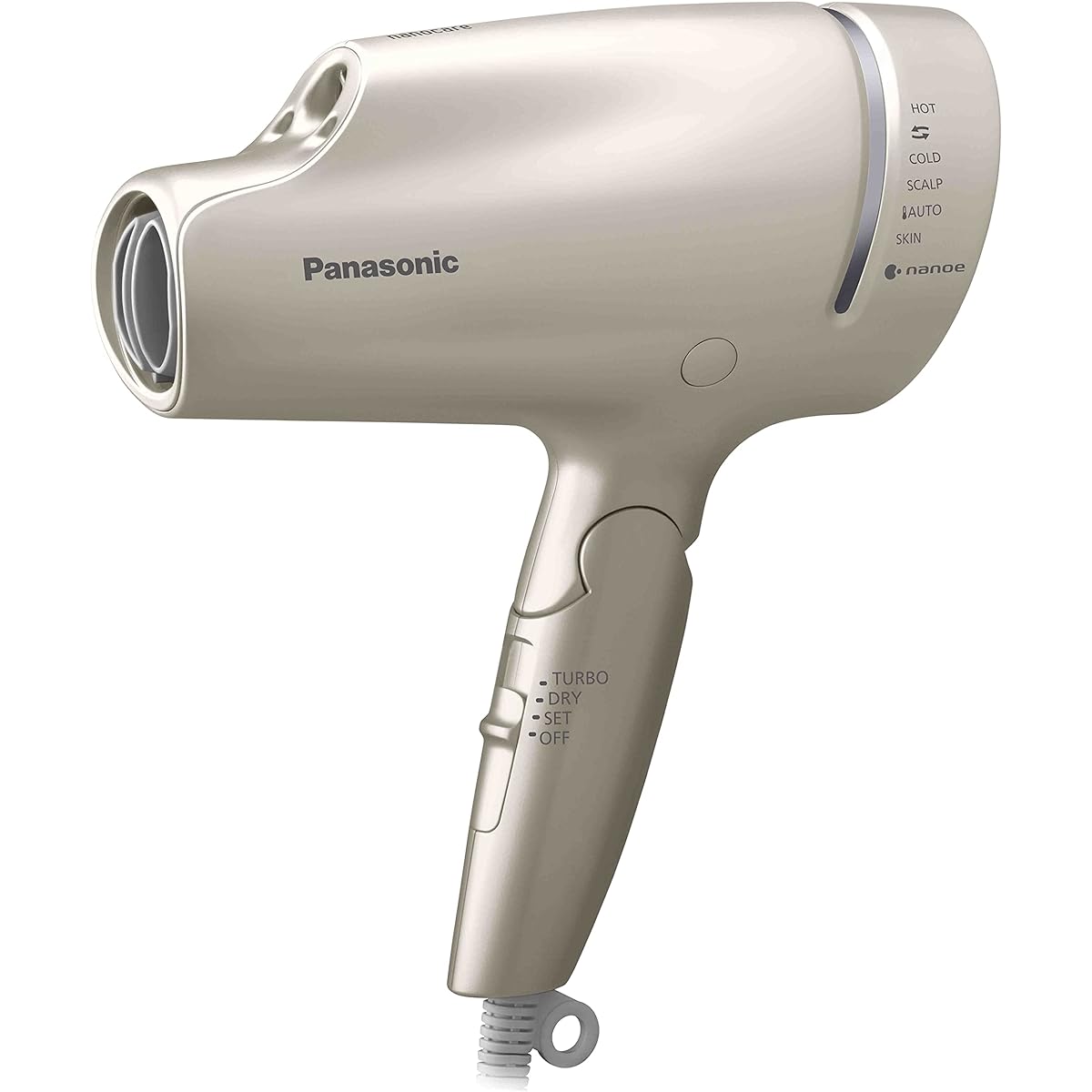 Panasonic Hair Dryer Nano Care Equipped with NanoE & Mineral Gold EH-NA9G-N