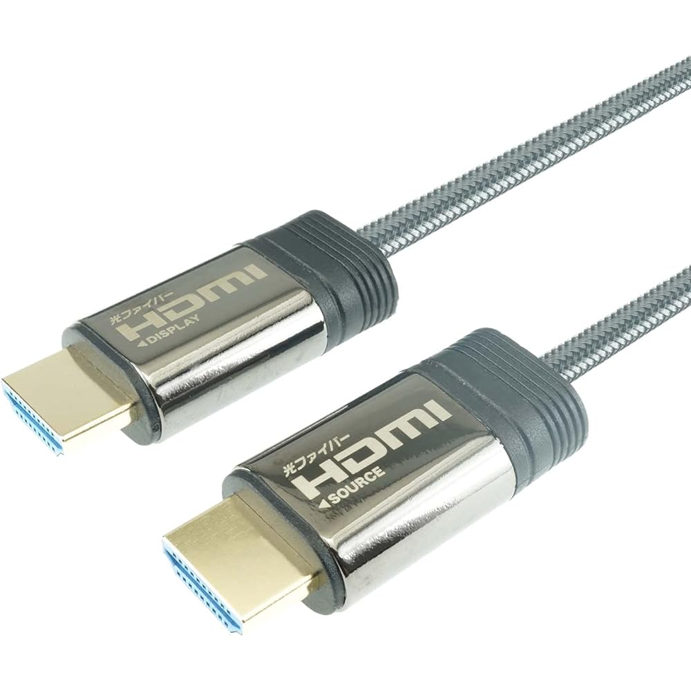 Horlick Optical Fiber HDMI Cable 20m Mesh Type HH200-603GY