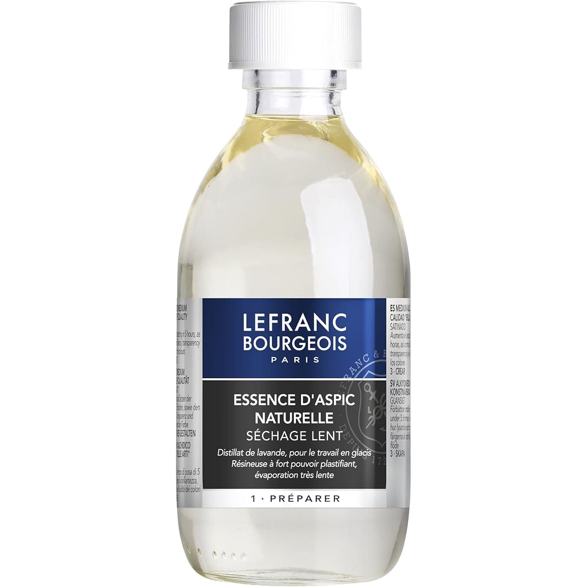 Lefrin Bourgeois Oil Painting Liquid 23302025 Spike Lavender Oil 250ml