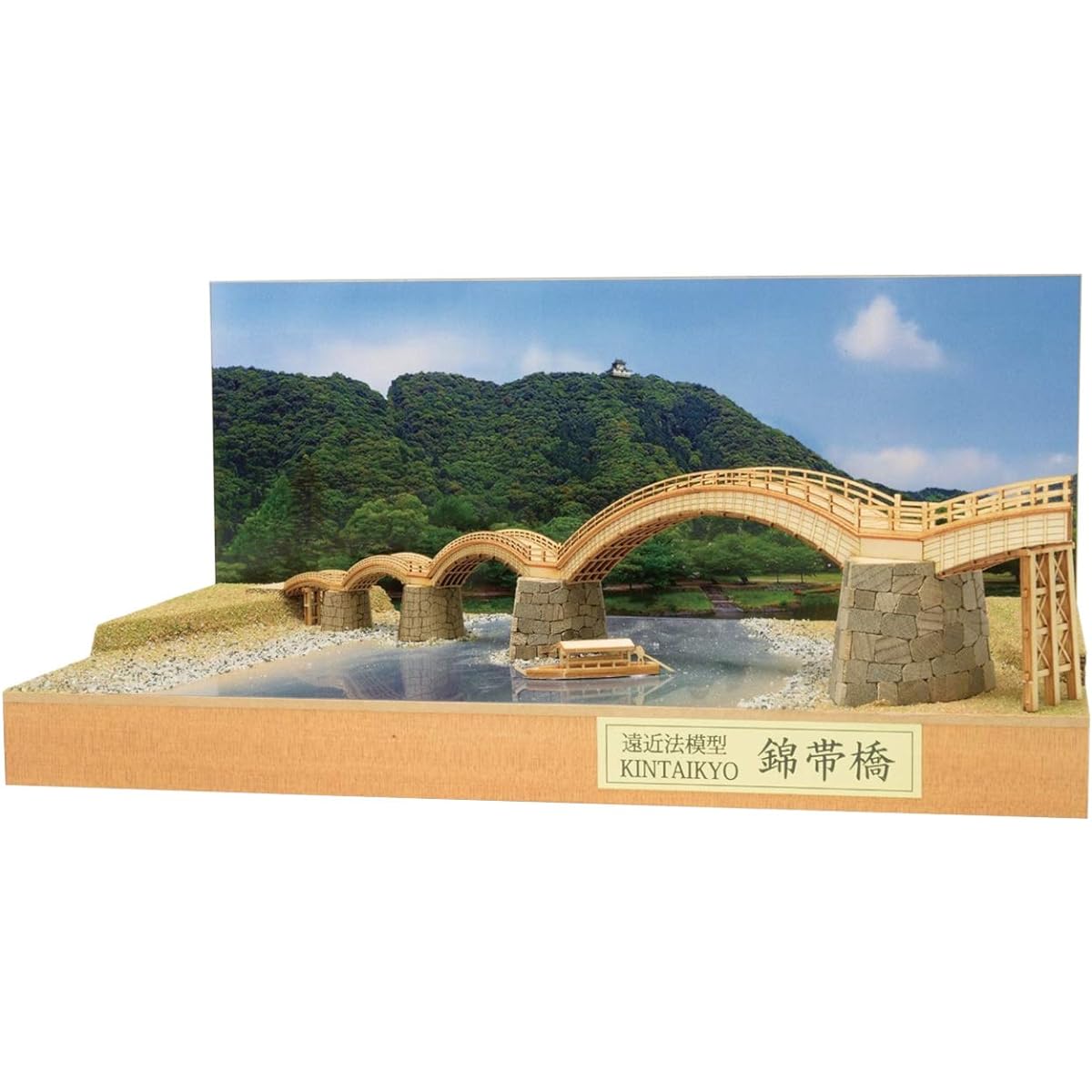 Woody Joe Perth Model Kintaikyo Bridge Wooden Model Assembly Kit