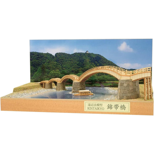 Woody Joe Perth Model Kintaikyo Bridge Wooden Model Assembly Kit
