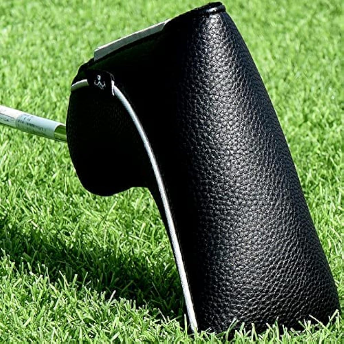 Big Teeth Putter Cover High Quality Single Color Cover America Pin Type Magnetic Golf Putter Cover Pin Type Blade Type Head Cover