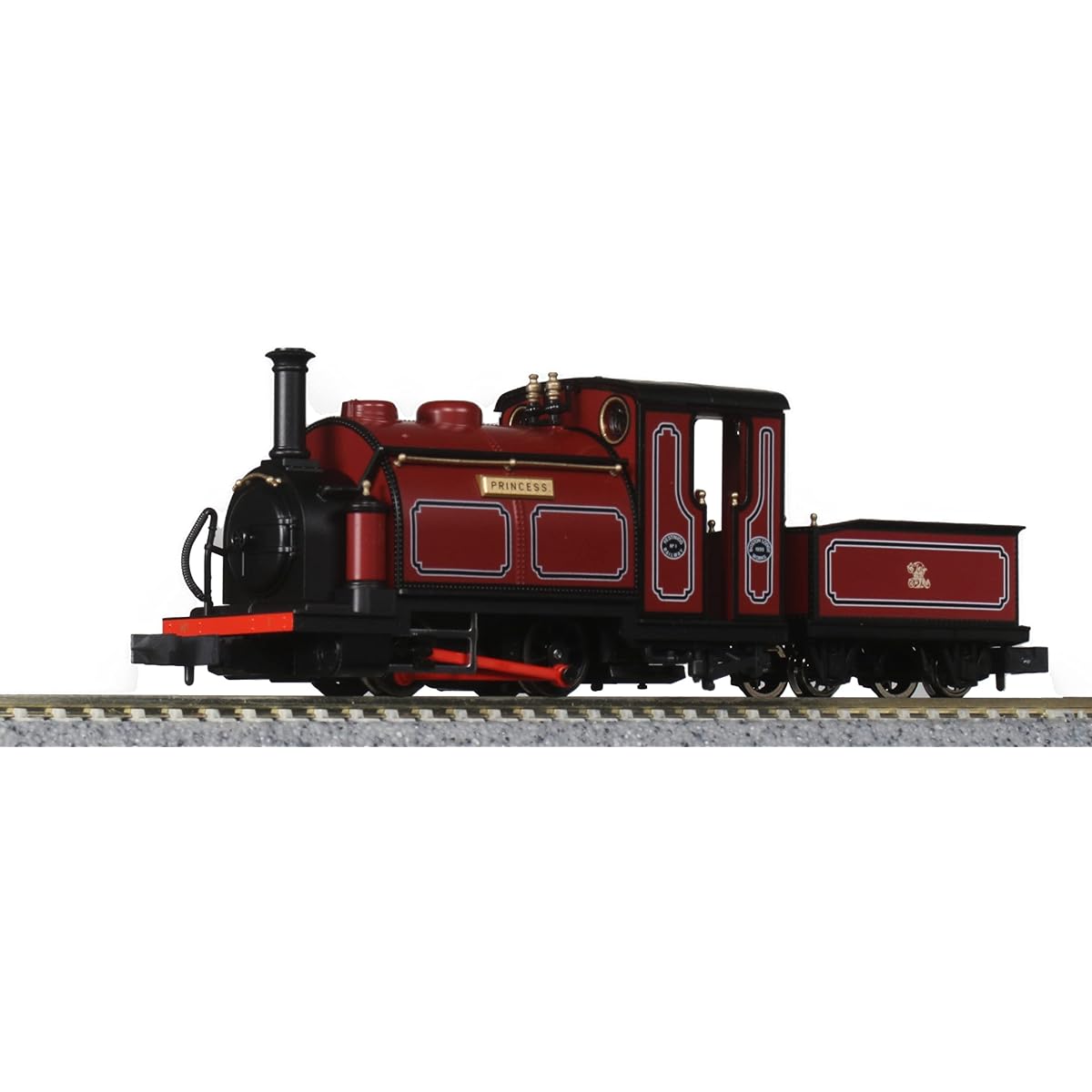 KATO Narrow Gauge KATO/PECO (OO-9) Small England Princess Red 51-201A Railway Model Steam Locomotive