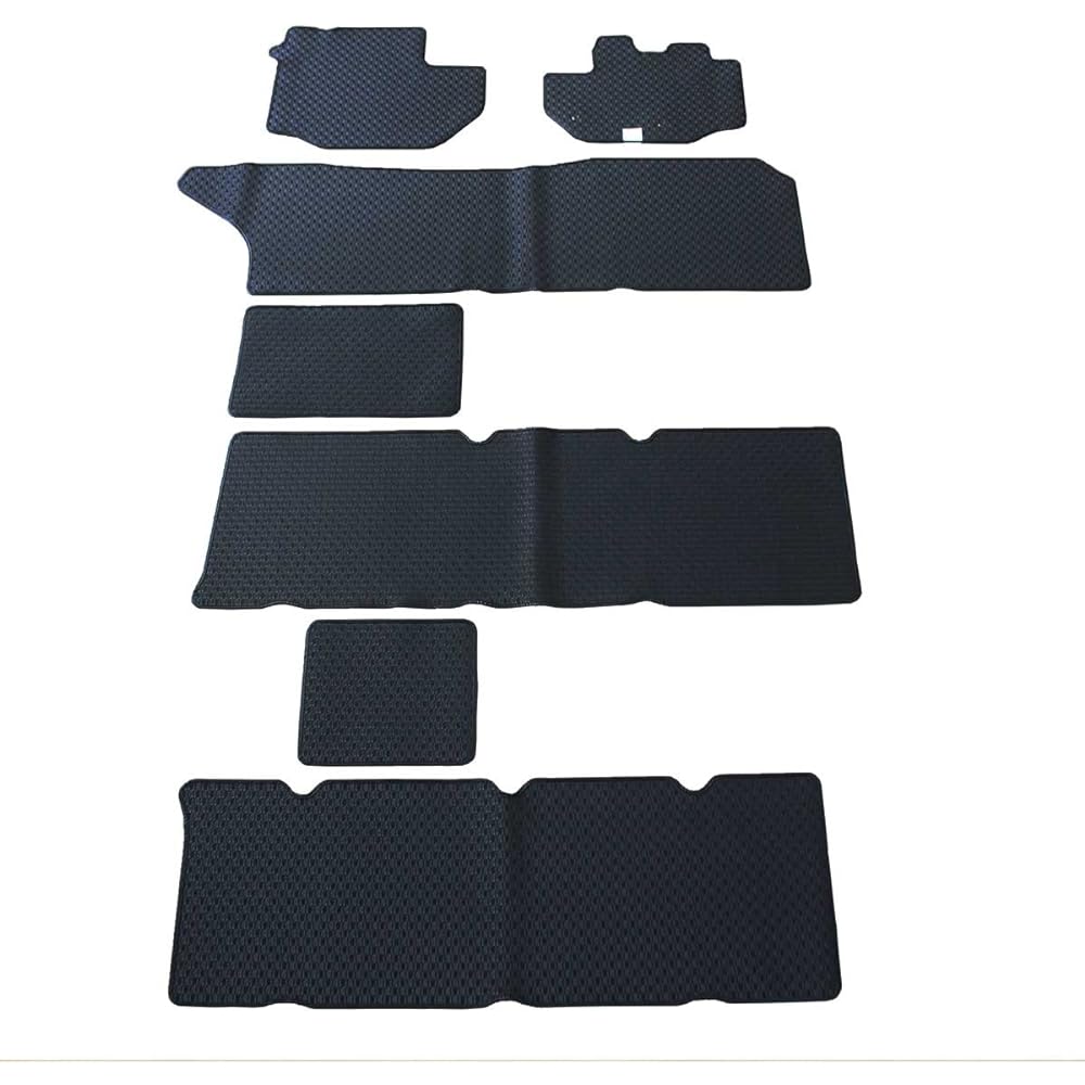 D.I Planning [Toyota Hiace Wagon 200 Series Grade: GL] Rubber Floor Mat Waterproof Mat External Product