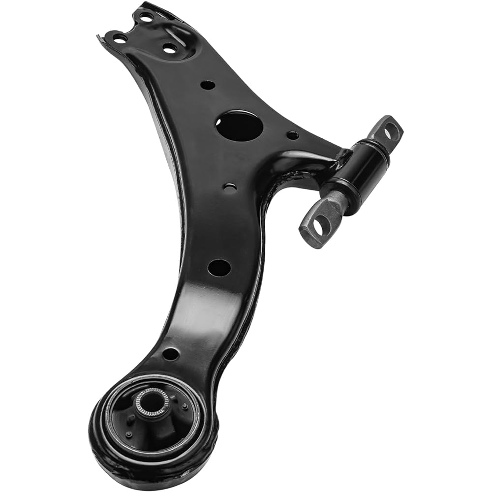 Detroit car axis -Front, lower, right, complete control arm assembly.