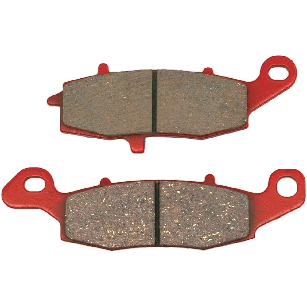 Daytona Motorcycle Brake Pad Red Pad (Semi Metal Pad) W800 CAFE/STREET (19-22) Estrella (07-17) GSR750 (11-15) DL650 V Strom XT ABS (15-21) Zephyr 1100RS (96-)
