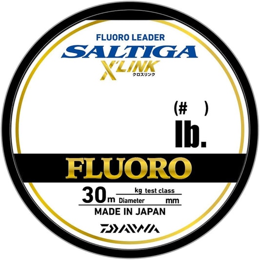 DAIWA Saltiga Fluoro Leader X'LINK (Cross Link) 30m