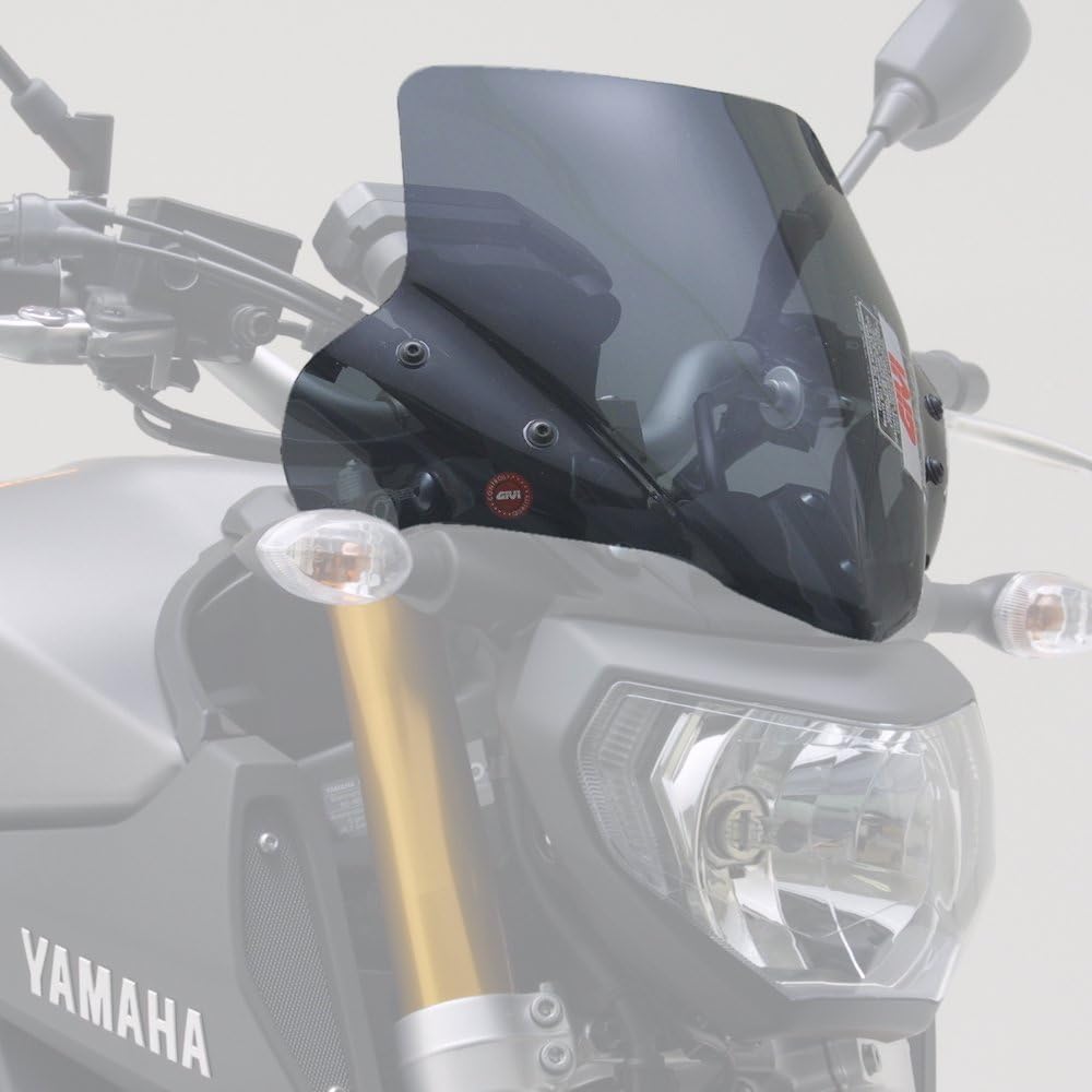 GIVI (Jibi) Bike Screen Smoke A2115 MT-09/MT-09A ('14) Aero Dainix Celill 91639