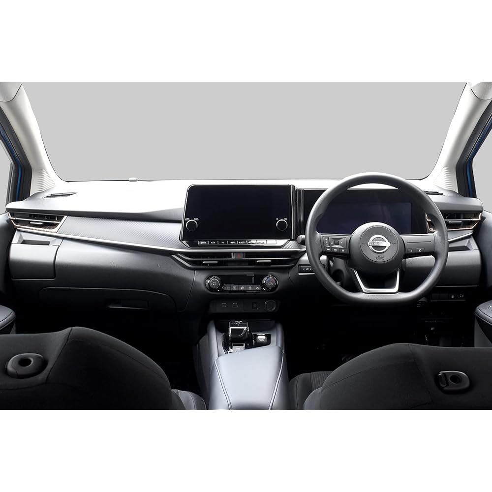 SecondStage SHN0194BCW Nissan Notebook E13 Aura FE13 e-POWER Side Duct Panel, Ebony Style