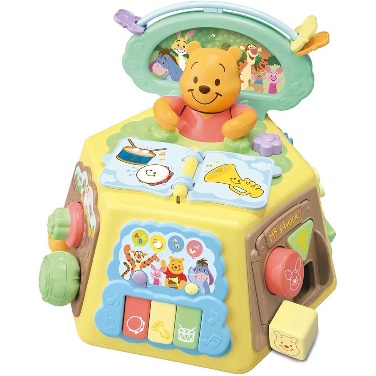 Beginner's English Winnie the Pooh - Chatting with picture books! Yubisaki Educational Educational Completed 8 months to 3 years old Disc (1) included