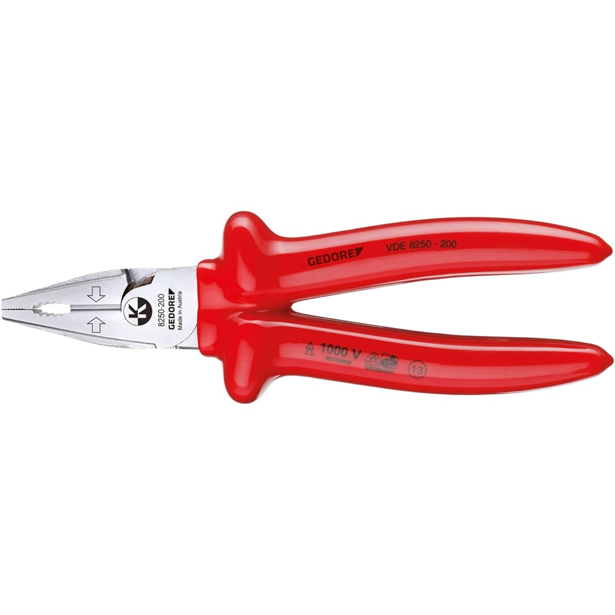 Gedore Insulated Pliers 225mm 6720330