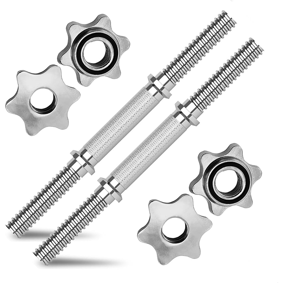 Dumbbell shaft 380mm 25mm set of 2