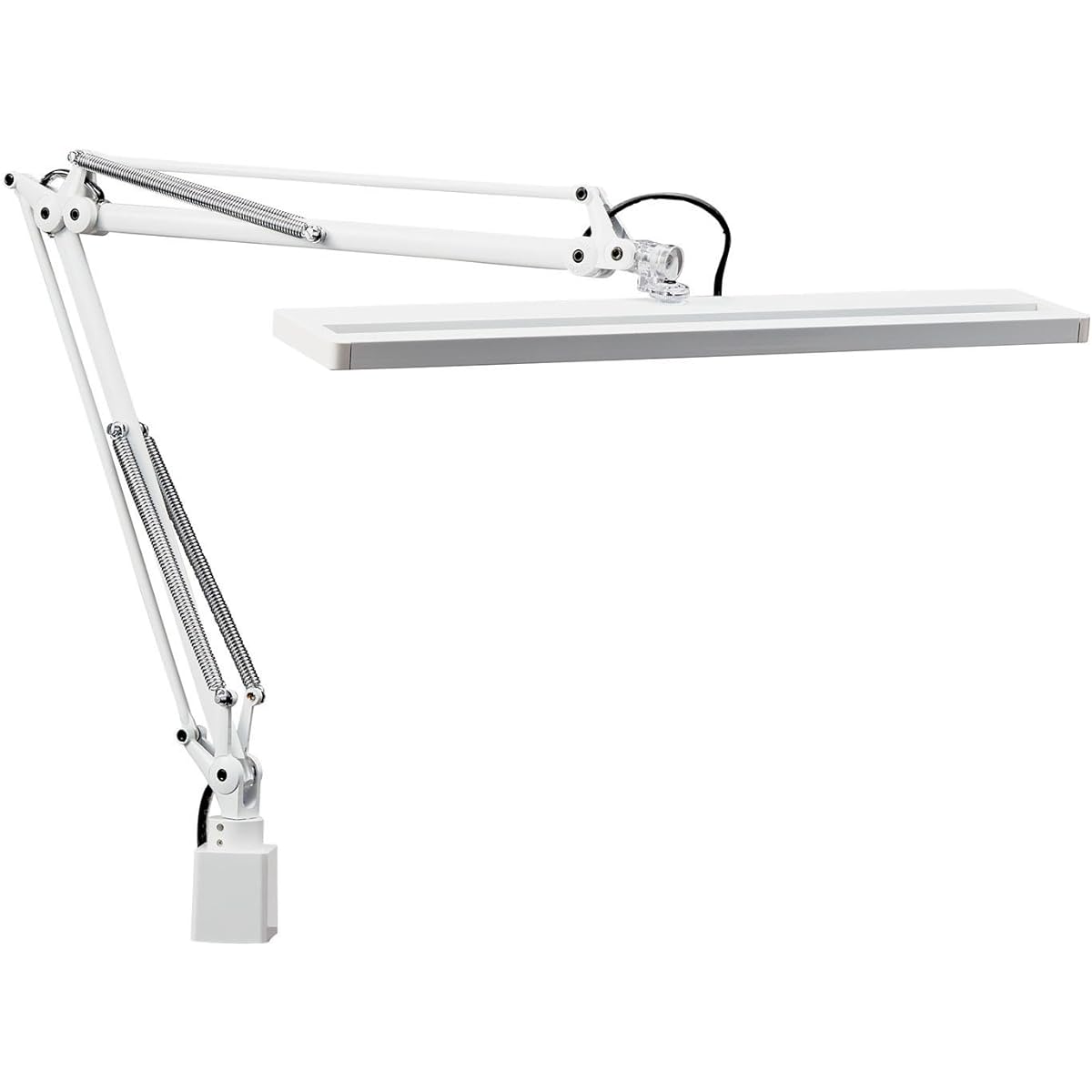 Yamada Lighting Z-LIGHT LED Desk Light High Color Rendering LEDRa97 Z-80PROIIW White Shade Width 450mm/Arm Length 360+360mm