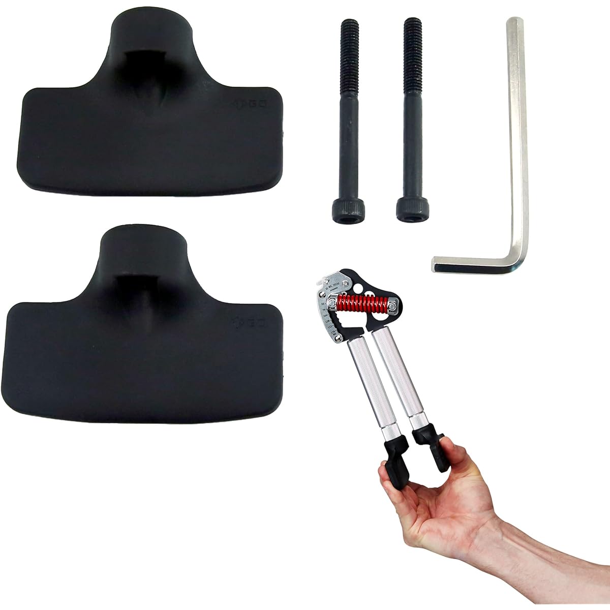 GD Pinch Grip for GD IRON GRIP EXT Models Finger Strengthener Hand Grip Exercise Strengthening Premium Adjustable Hand Gripper for Climbers