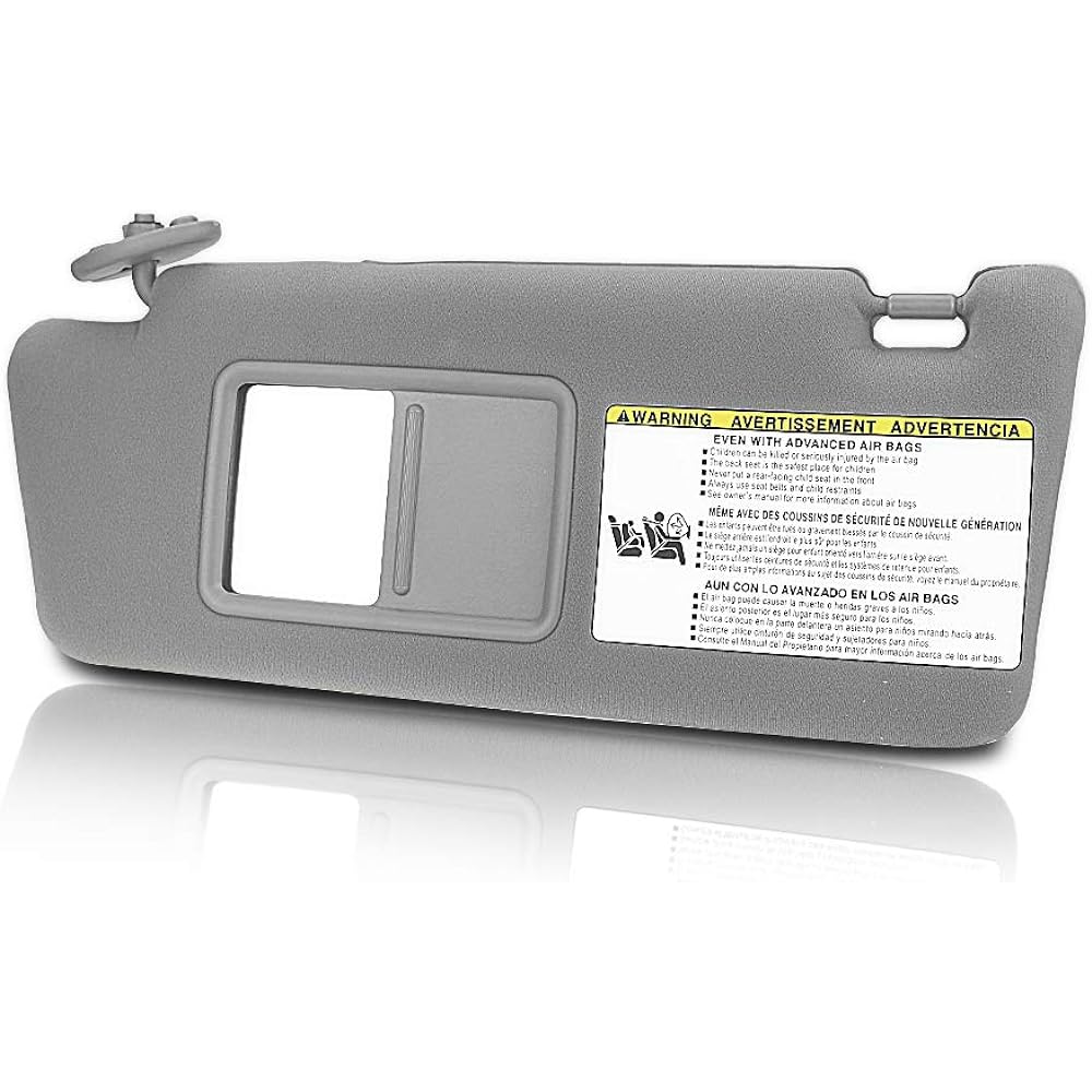 Idenuona left driver sun visor Toyota Takoma 2005 2006 2007 2009 2010 2010 No Light 74320-04181-B1