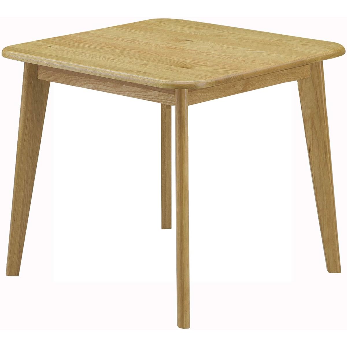 Sekikagu Dining Table Natural Width 80 x Depth 80 x Height 71cm Solid Oak 201096