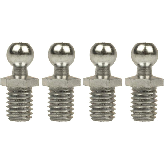 Lift Support Depot Ballsted 8mm M8 X 1.25 Zinc Thread Marine Industrial T1-TOR1M8-4