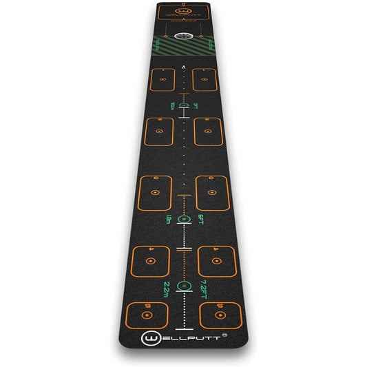 WELLPUTT Well Putt Mat 2M 3M 4M Golf Putter Mat Well Putt Zone Putter Practice Made in France Official Japanese Distribution Product