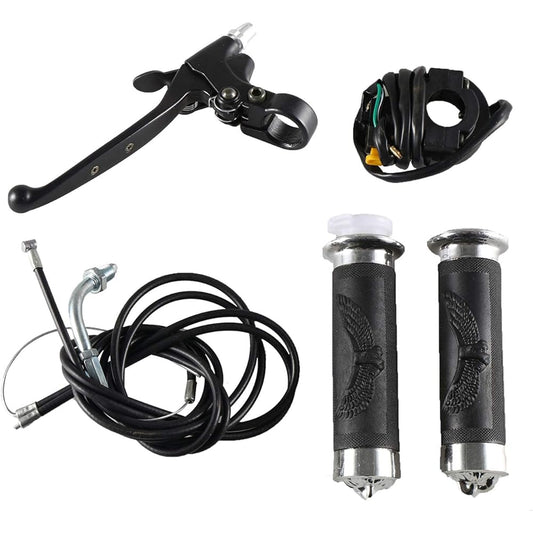 JRL throttle & clutch kit 49cc 60cc 66CC 80cc engine electric bicycle