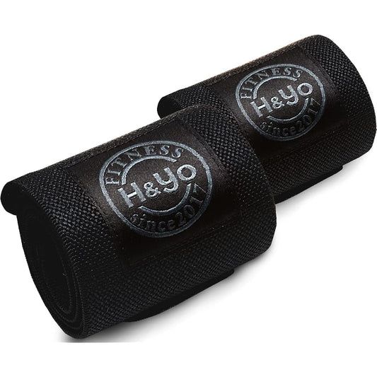 H&Yo Wrist Wrap Wrist Support Wrist Strap for Weight Training Wrist Fixation High Elasticity Material 60cm x 8cm