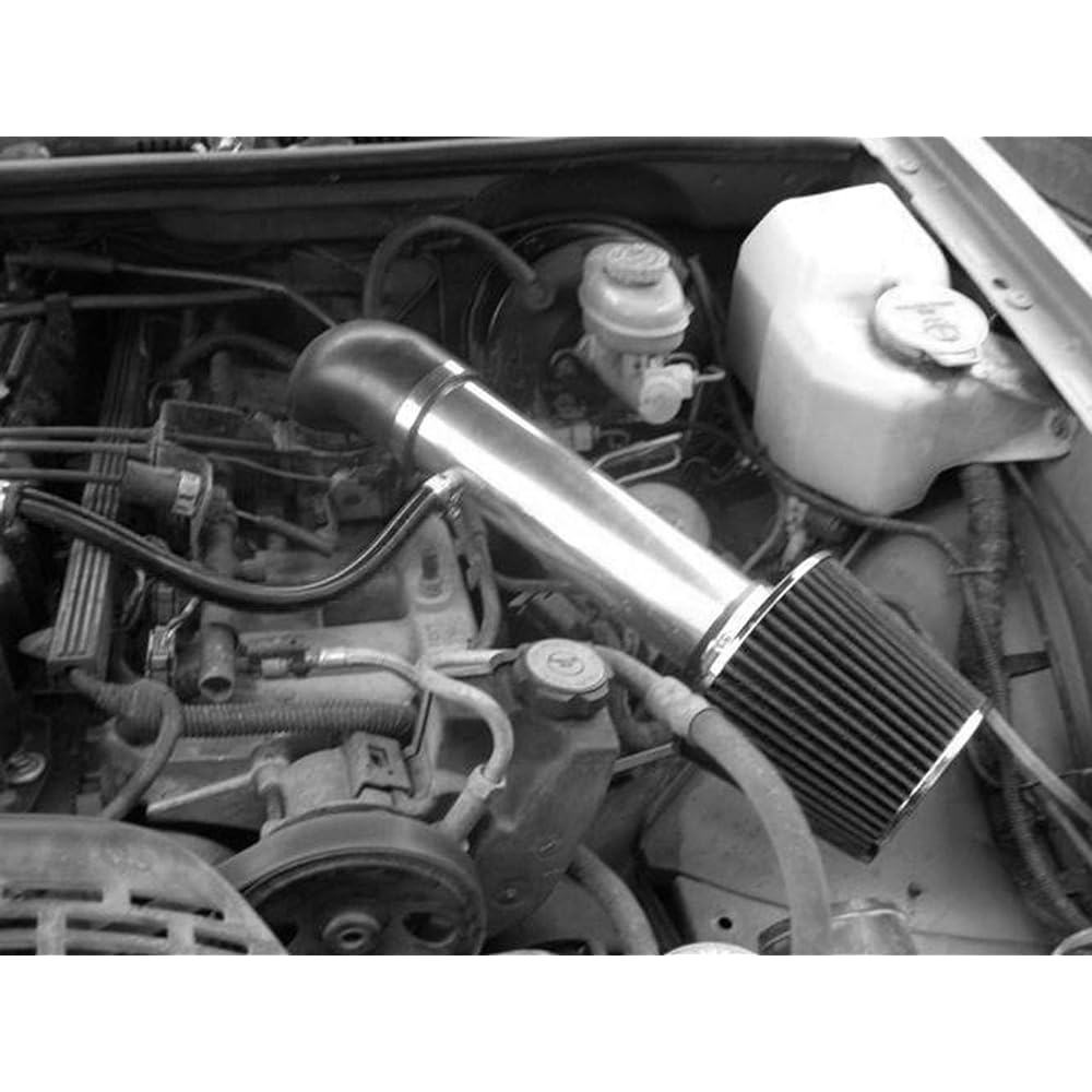 Intake Kai PERFORMANCE Short Trum Air Intake Kit Filter Cover 1997-2004-style jeep cheroke, grand cheroke, LAREDO L6 4.0L engine (red)