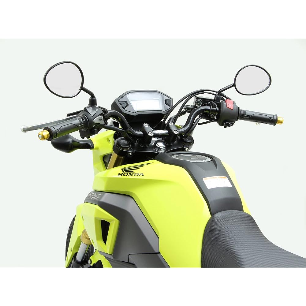 HURRICANE Handlebar Forward Conch 2 Type φ7/8 inch Black for Grom HB0038B-10