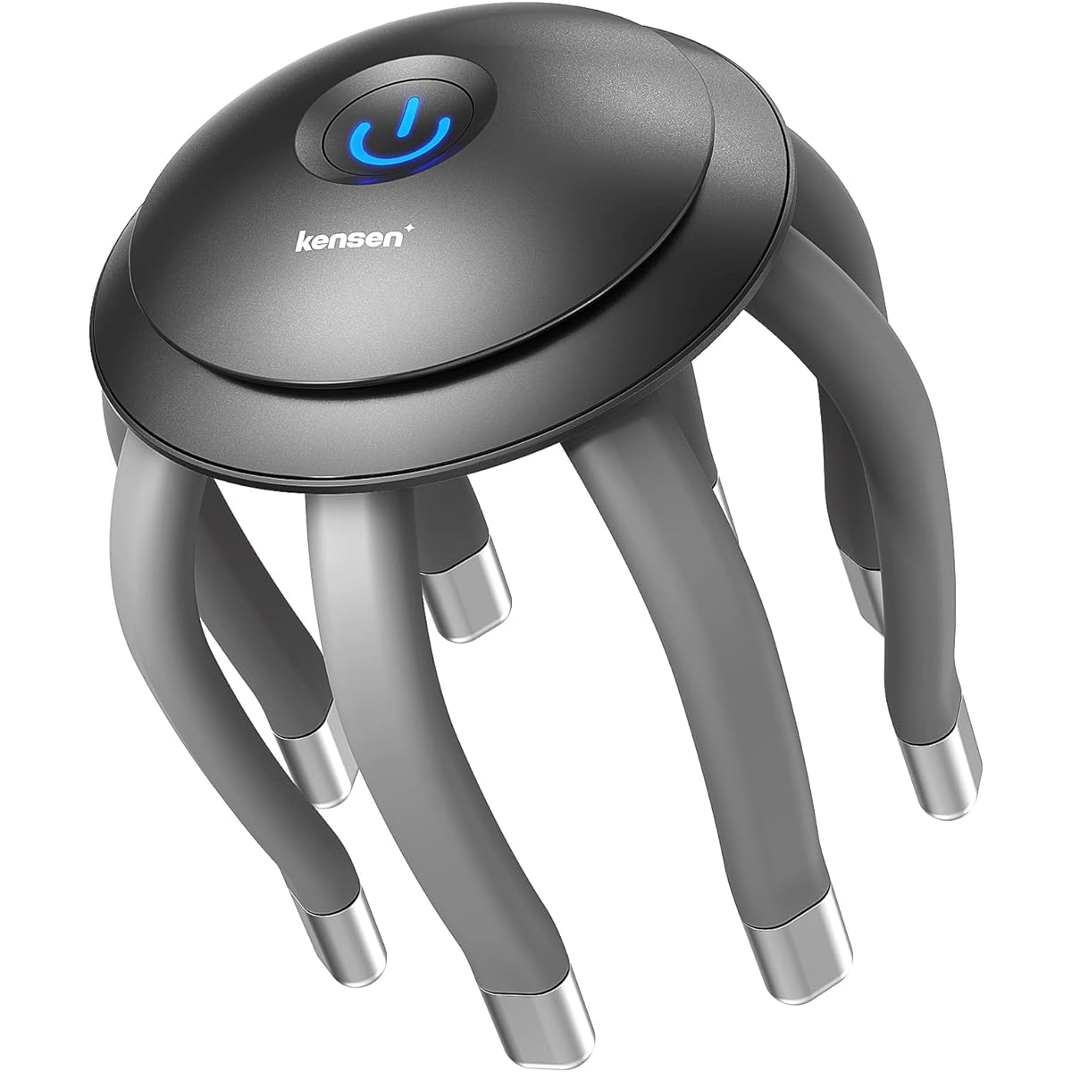 Kensen Head Spa Electric Scalp Care Esthetic Device Octopus Feet 3D Vibration 6 Modes Relaxation Device Red LED Light Beauty Appliance Hands Free Respect for the Aged Day Father's Day Mother's Day Gift