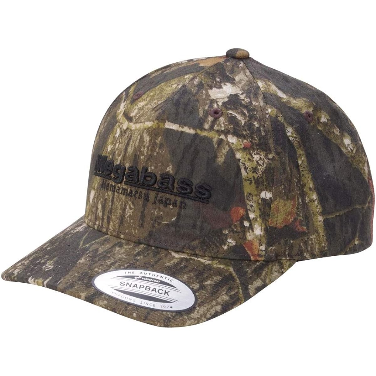 MEGABASS CAP CLASSIC CAMO MOSSY BLACK