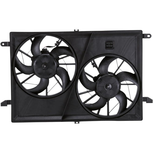 TYC 621930 GMC/Saturn replacement radiator/Condenser cooling fan assembly