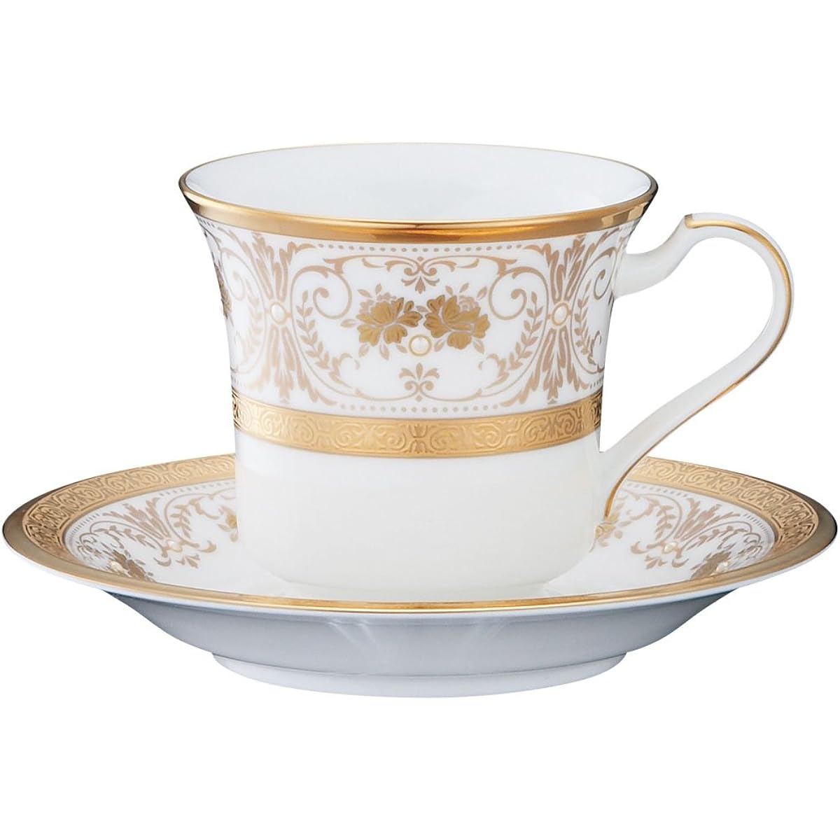 Noritake American Cup & Saucer 220cc Georgian Palace Bone China T59589/4858