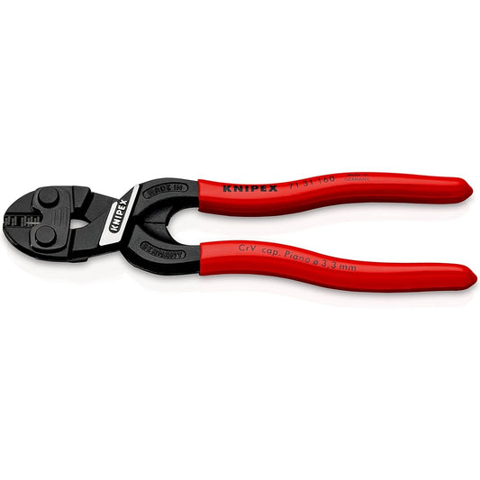 KNIPEX KNIPEX 7131-160SB Small clipper with recess
