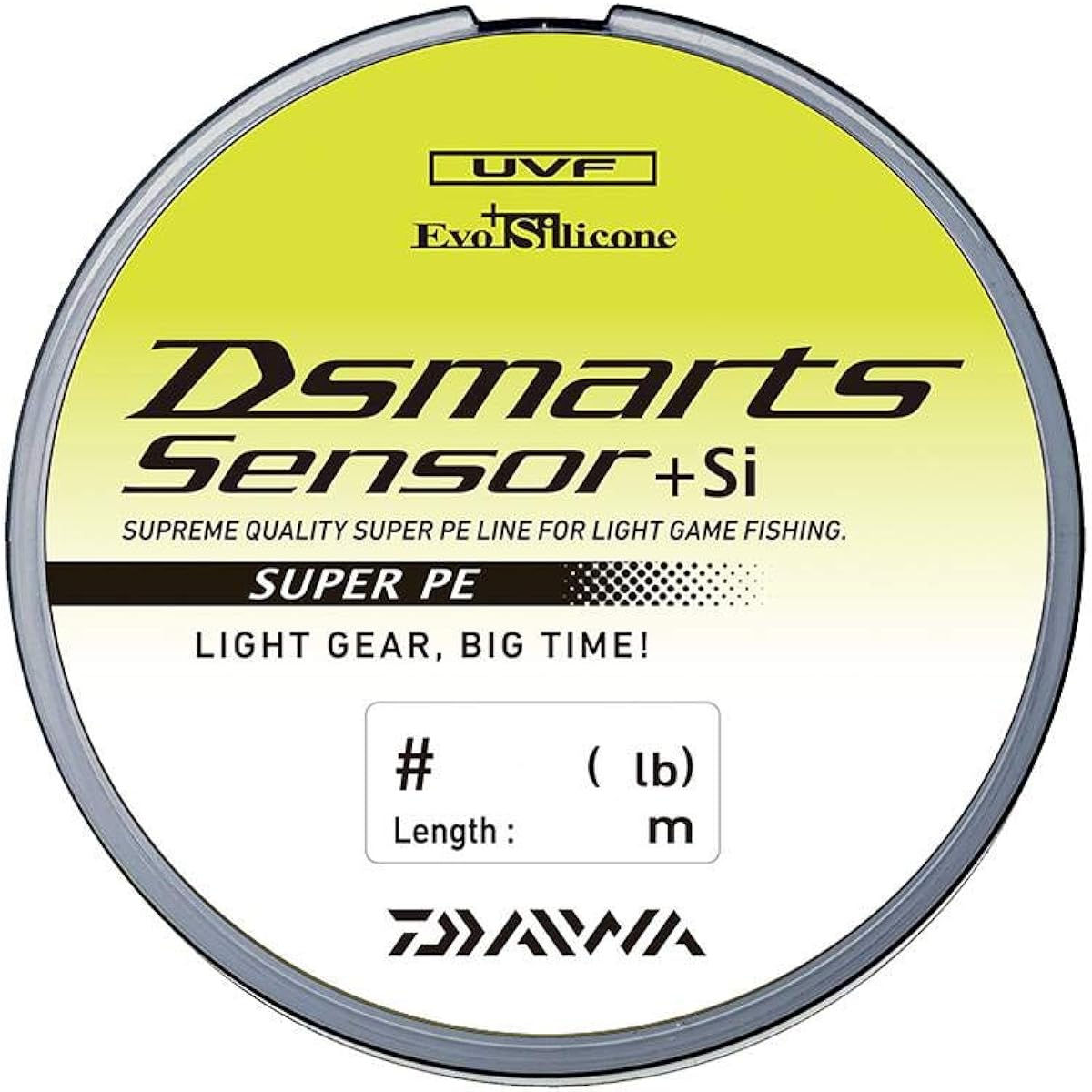 Daiwa PE Line UVF D-Marts Sensor+si 200m No. 0.4 7lb Multicolor