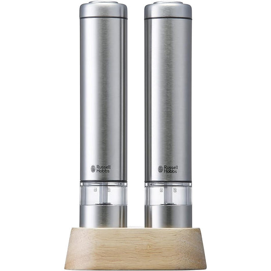 [Official] Russell Hobbs Russell Hobbs 7933JP Electric Mill Salt & Pepper Mini Set of 2 3 Month Extended Warranty Present Gift