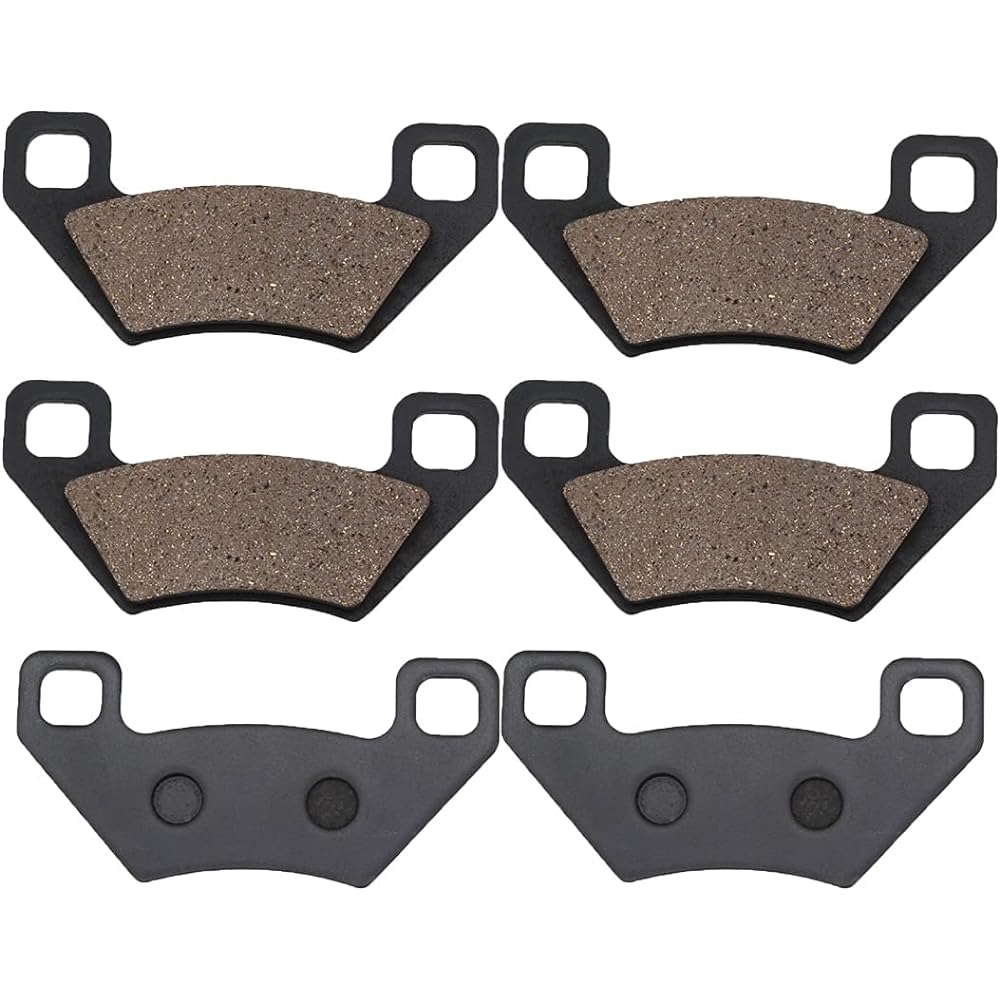 Cyleto Brake Pads Front & Rear Arctic Cat 650 500 1000 700 570 550 450 400 366 350 300 250 Alterra Mud Pro Prowler Wildcat Trail 2004-2020 KYMCO Maxxer 2008 2009 2010 2011 2012