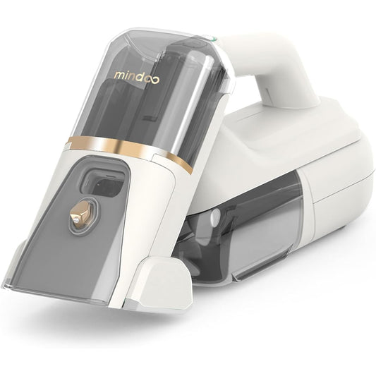 mindoo MIP-N001 CRM Carpet Cleaner, Cordless Type, 13,000 Pa, Strong Suction, Silent, Lincer Washer, Carpet Cleaner, Cloth Cleaner, Stain Remover, Car Vacuum Cleaner, Rechargeable, Vacuum Cleaner,