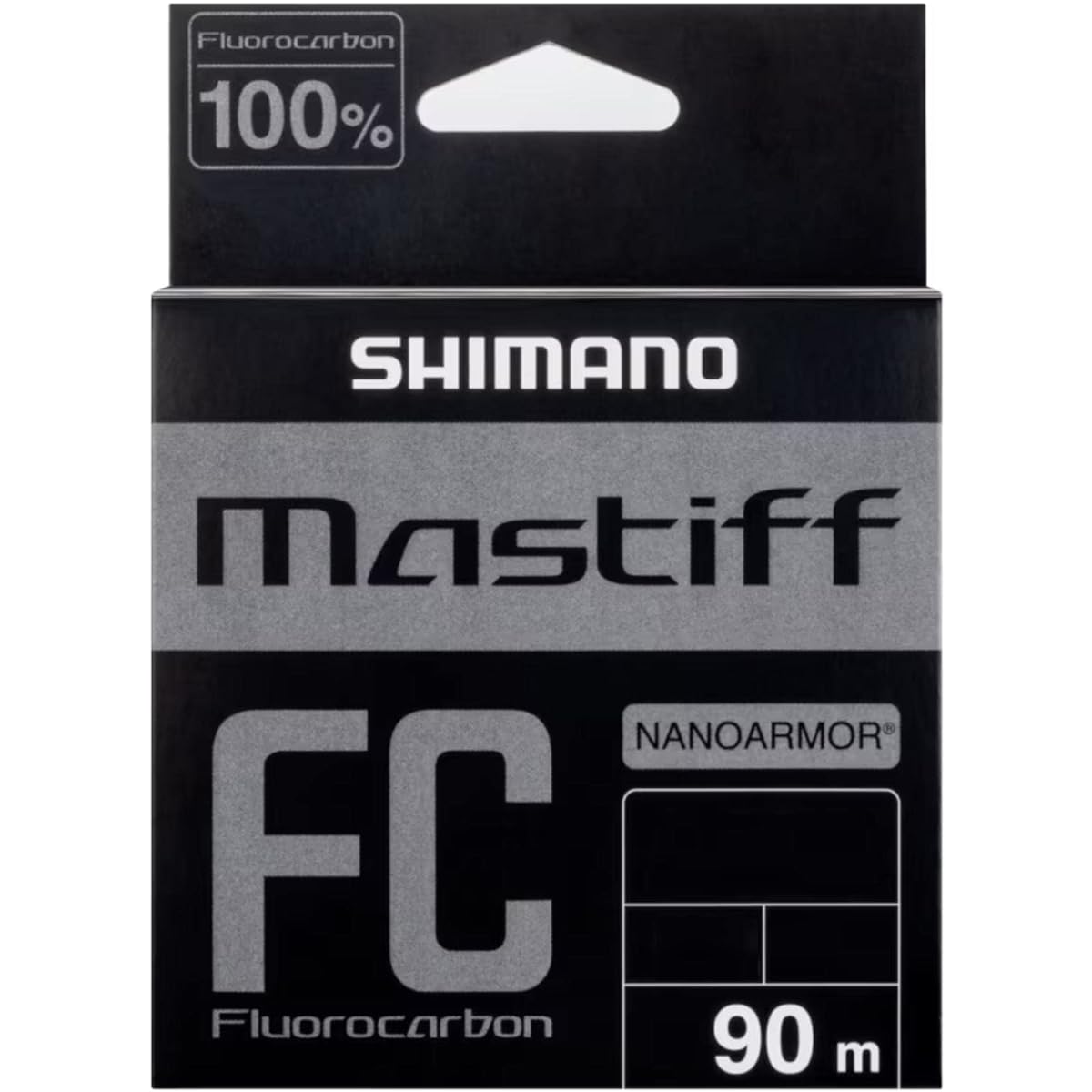 SHIMANO Fluoroline Mastiff FC LB-B41V 90m 5lb Clear