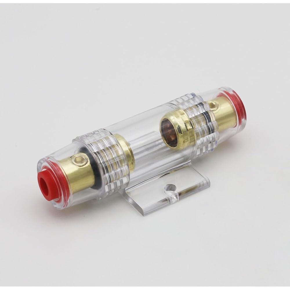 CARVIYA 4-8 Gauge AWG Inline Waterproof Holder 60A AGU Type 2 car audio/alarm/amplifier/compressor 1140*2