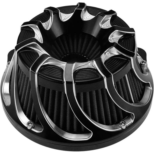 YHMTIVTU Motorcycle Intake Air Cleaner Air Filter for Harley Dyna Softail Touring