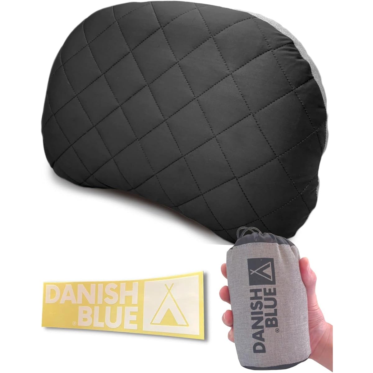 [Supervised by camp instructor: Brand from Hyogo] Camping Pillow Air Pillow DANISH BLUE® [Rakumakura] We have created an ideal outdoor pillow that is ultra-lightweight, compact, comfortable, and durable.