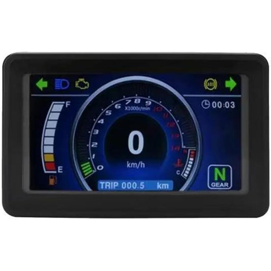 LED Indicator Odometer Motorcycle Accessories12V Motorcycle Meter Modified Digital LCD Display Gauge Speedometer Odometer Tachometer