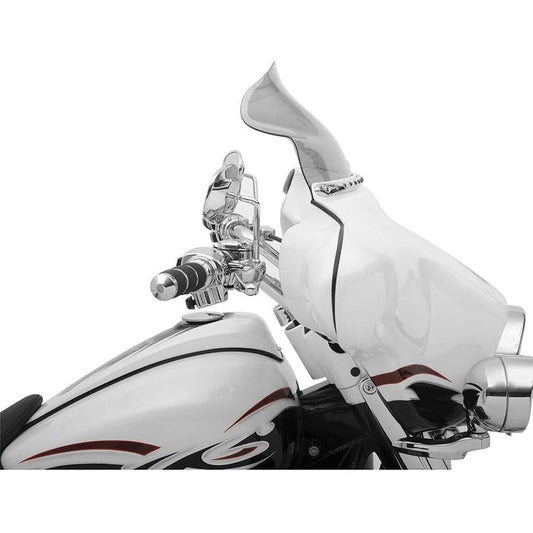 KLOCK WERKS FLARE windshield 8.5 inch black FLH 96 - 11