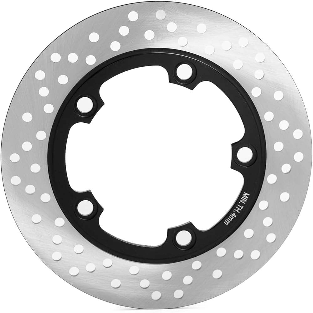 (Tarazon) TARAZON Round Rear Brake Rotor Disc for Yamaha YZF R1 04-20 YZF R6 2003-2020 R6S 03-09