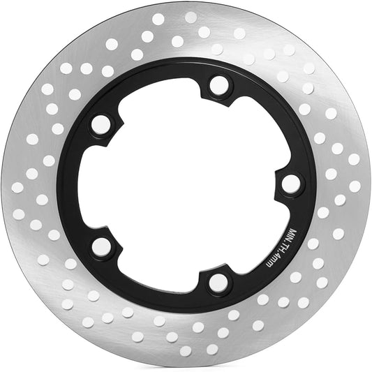 (Tarazon) TARAZON Round Rear Brake Rotor Disc for Yamaha YZF R1 04-20 YZF R6 2003-2020 R6S 03-09