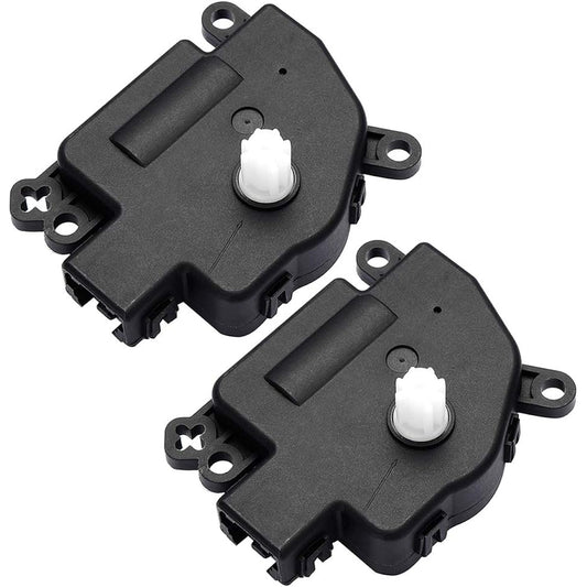 Air Door Actuator A/C HAVC Heater Blend Door Door Actuator 2 Pack 2004-2010 Infinity QX56 2007-2015 Armada 2004-2015 Titan 27743ZP00A