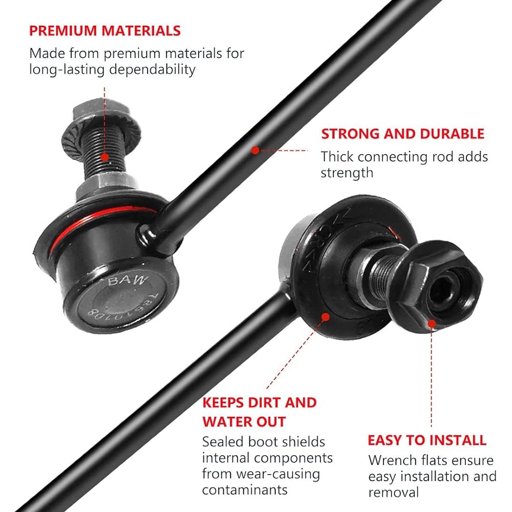 TOVASTY Front Suspension Stabilizer Bar Link Kit Swaver Link 2 Mazda 3 2010-2013 | SK0537