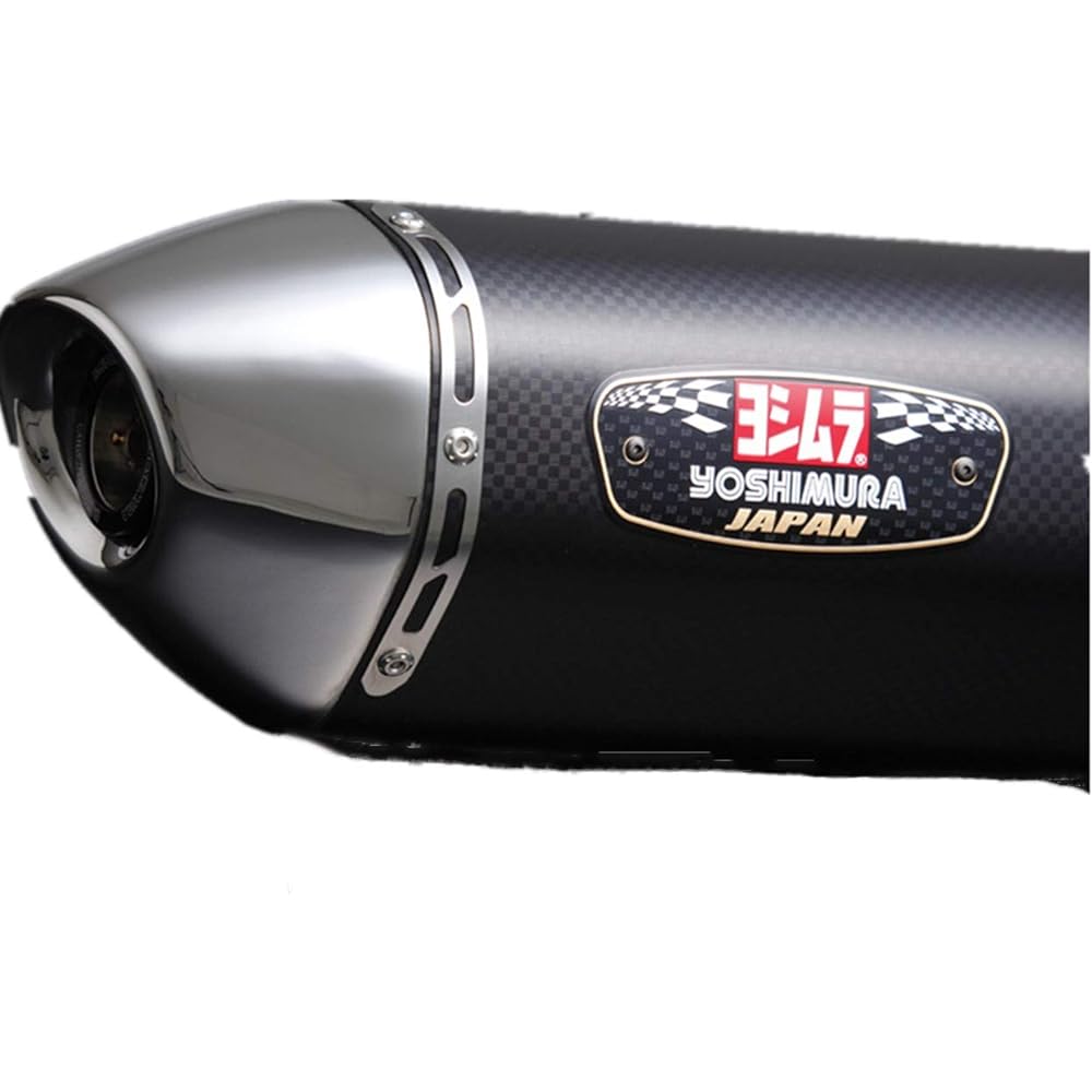 YOSHIMURA Slip-on SV650/SV650X [ABS] (16-19) R-77J Cyclone Government Certification EXPORT SPEC Metal Magic Stainless End YOSHIMURA 110-169-5V20