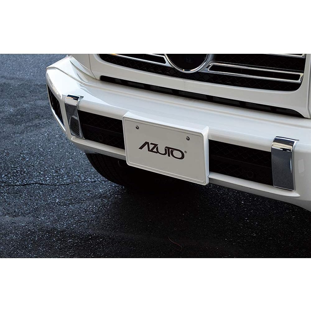 Seiko Sangyo Car Model Specification Mercedes Benz G Class Azuto License Plate Base White MHV-019