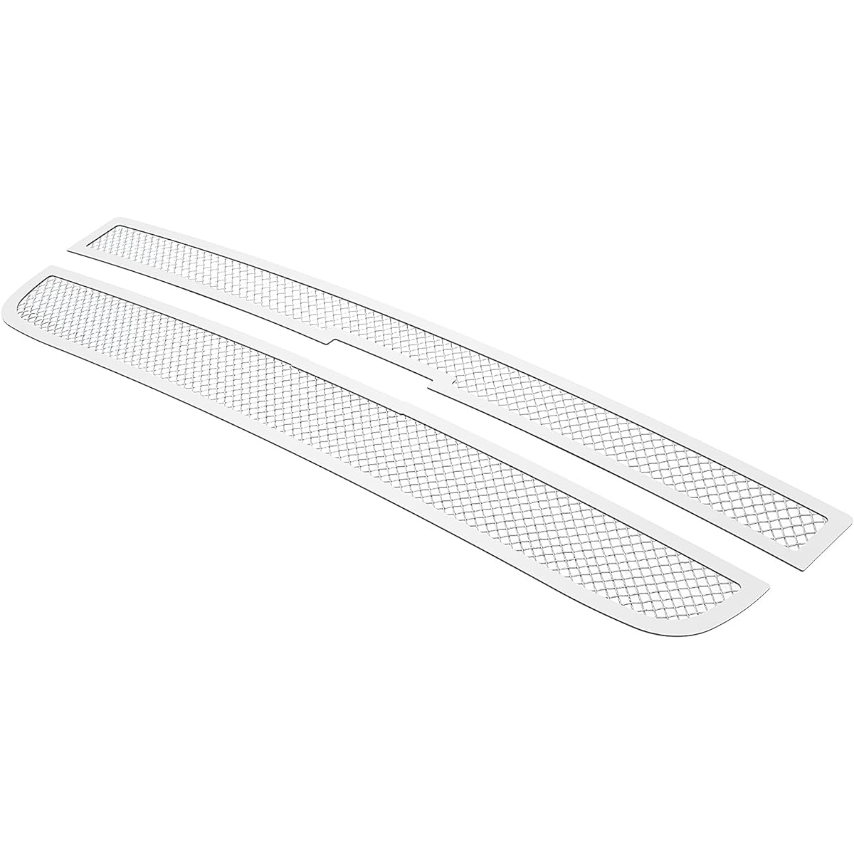 APS C76436T Chevrolet Explest Ban 2003-2020 Main Upper Steel Steel Chrome Mesh Grill Insert